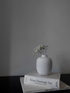 Vase Blanc - weiß