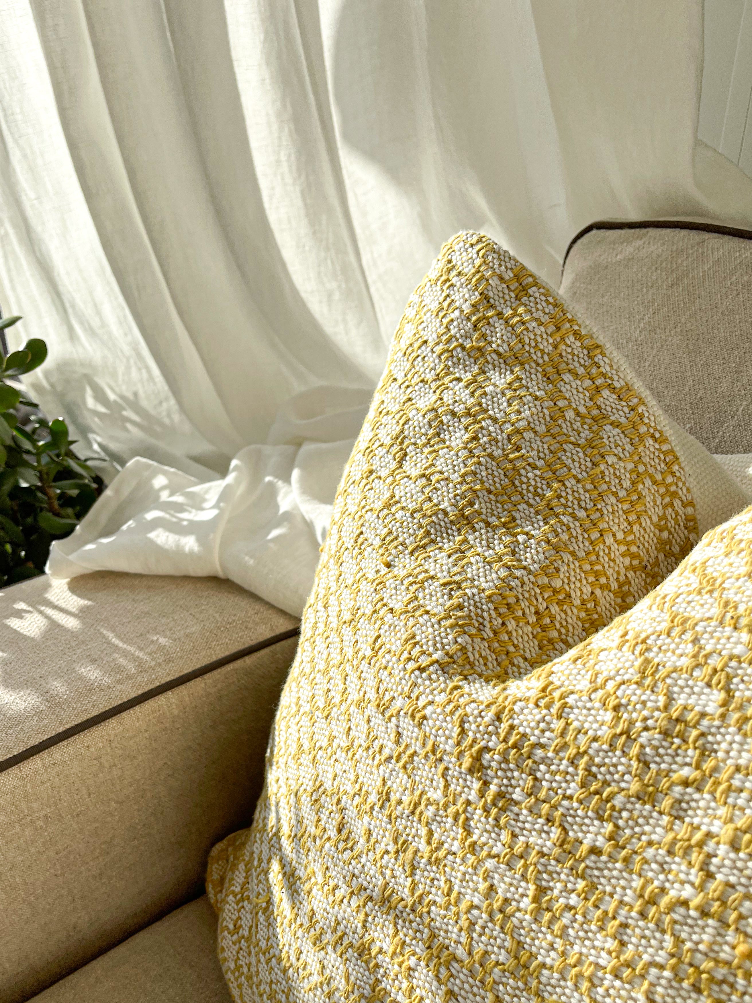 Tyba Pillowcase - Yellow